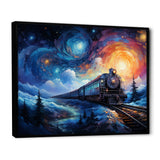 Abstract Train Rails By Vincent - Train Canvas Wall Art