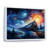 Abstract Train Rails By Vincent - Train Canvas Wall Art