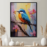 Bluebird Serenade Painting - Bird Wall Decor