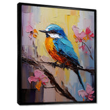 Bluebird Serenade Painting - Bird Wall Decor