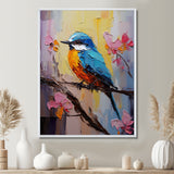Bluebird Serenade Painting - Bird Wall Decor