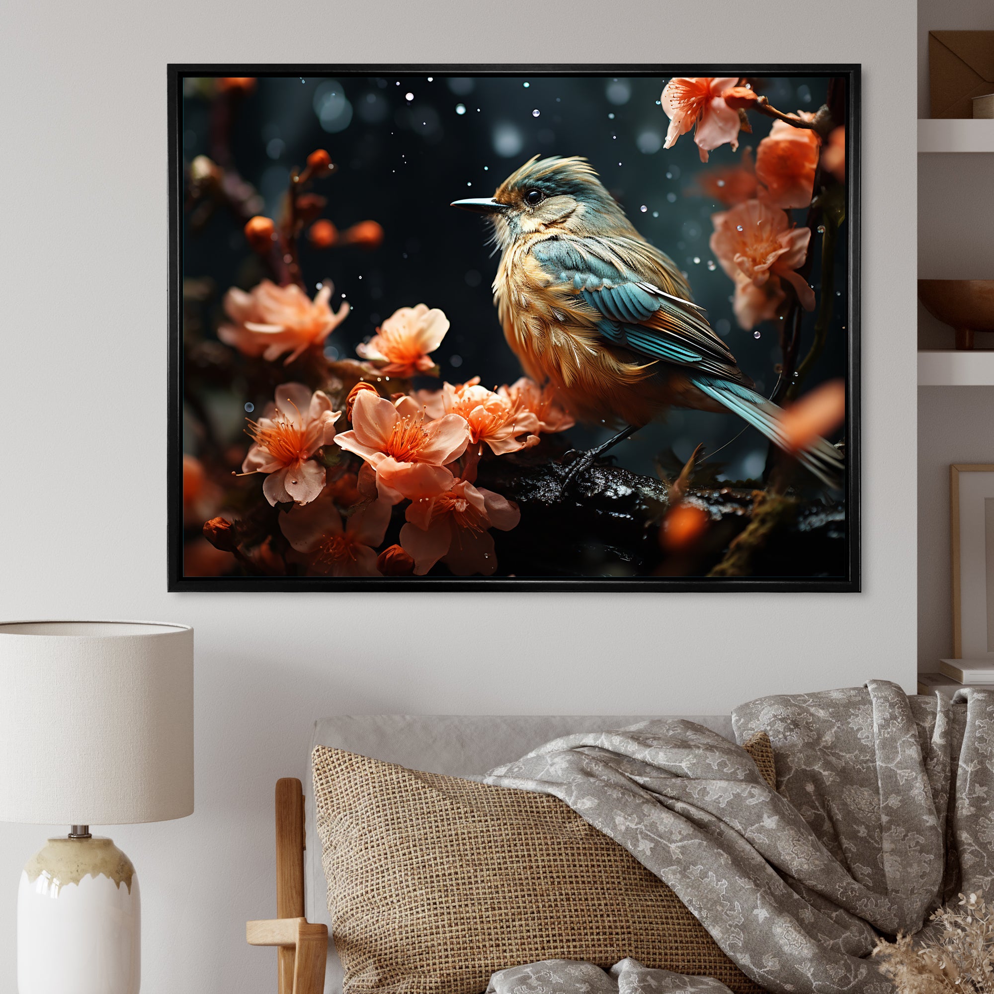 Bluebird Serenade Nature Photography - Bird Wall Art Prints