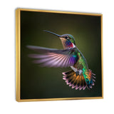 Purple Colibri Hovering Nature Photography - Bird Wall Decor