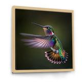 Purple Colibri Hovering Nature Photography - Bird Wall Decor