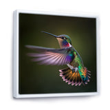 Purple Colibri Hovering Nature Photography - Bird Wall Decor