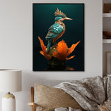 Blue Kingfisher Nature Photography - Bird Wall Decor