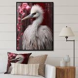 Majestic White Bird Nature Photography - Bird Living Room Wall Art