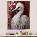 Majestic White Bird Nature Photography - Bird Living Room Wall Art