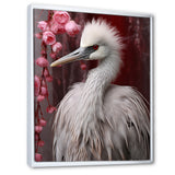 Majestic White Bird Nature Photography - Bird Living Room Wall Art