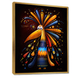 Friendly Colorful Paradise Bird - Bird Bedroom Wall Art