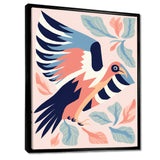 Eagle Retro Illustration - Bird Floral Wall Decor