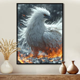 Mythical Majestic Firebird - Bird Wall Art Prints