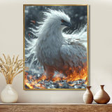 Mythical Majestic Firebird - Bird Wall Art Prints