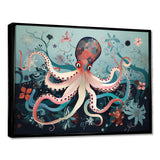 Octopus Deep Sea Retro - Octopus Home Decor Art