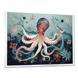 Octopus Deep Sea Retro - Octopus Home Decor Art