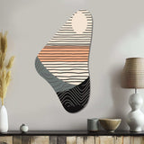 Simple Horizon III - Asymmetric Metal Wall Art