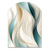 Subdued Elegance - Asymmetric Metal Wall Art