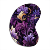 Deep Purple Royal Ragdolls - Asymmetric Metal Wall Art