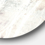 A Woodland Walk into the Forest VI Farmhouse Metal Circle Wall Art