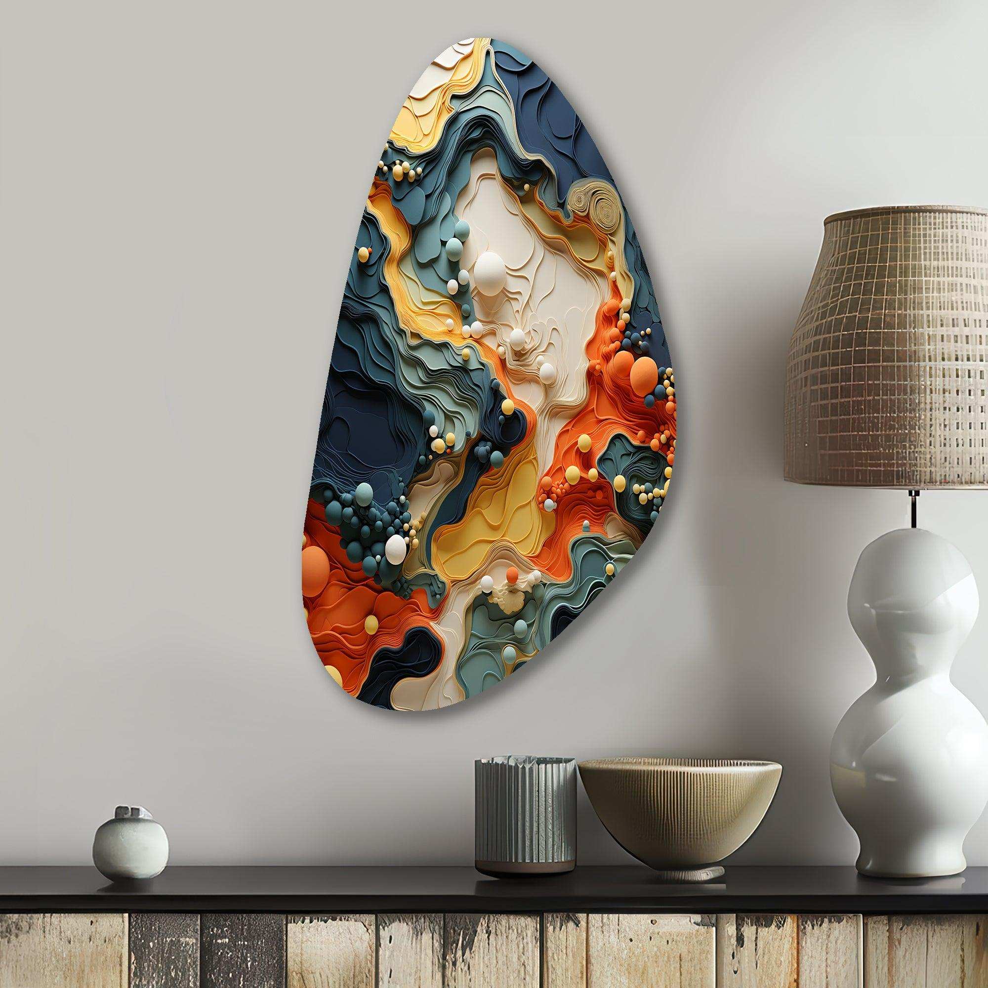 Biomorphism Organic Forms II - Asymmetric Metal Wall Art