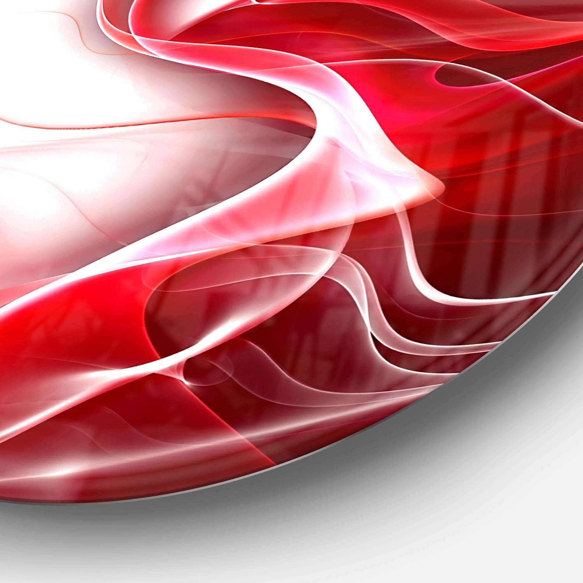 3D Fractal Abstract Design Abstract Circle Metal Wall Art