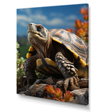 Turtles Journey Portrait - Turtle Wall Art Prints