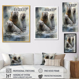 Walrus Graceful Giants - Walrus Wall Art Prints