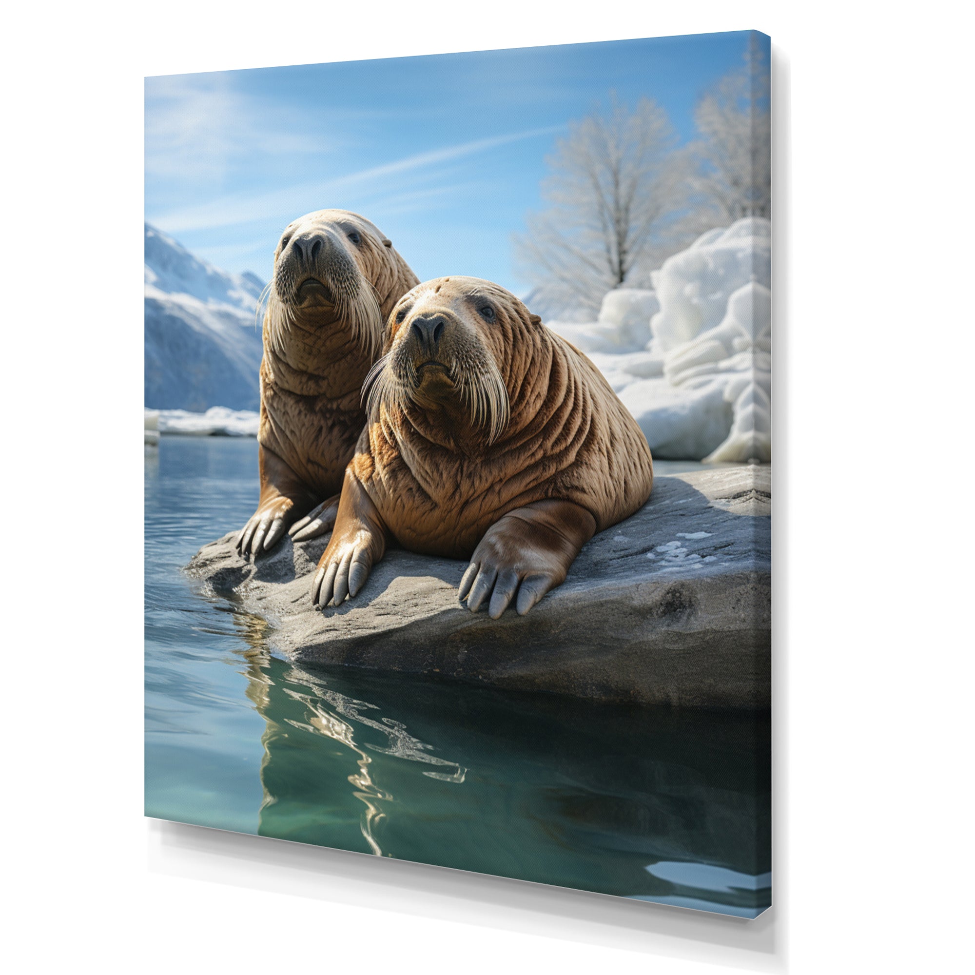 Walrus Majestic Guardians - Walrus Wall Art Prints