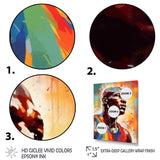 Basketball Portrait I - Sport Basketball Canvas Wall Art