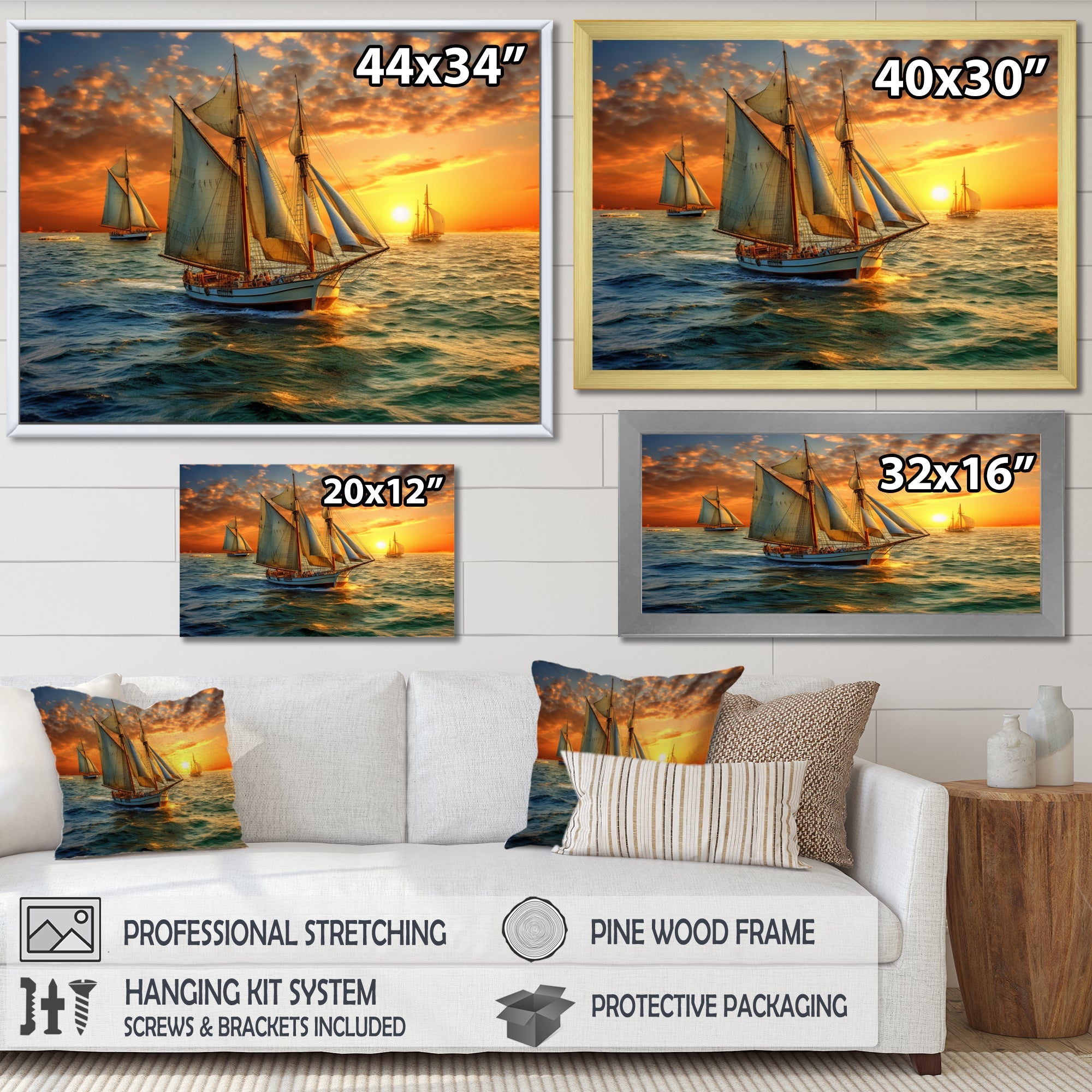Boating Bliss I - Boating Canvas Wall Art