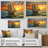 Boating Bliss I - Boating Canvas Wall Art
