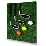 Golf Set Swing Excellence I - Golf Canvas Wall Art
