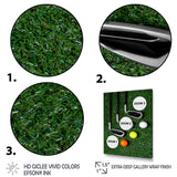 Golf Set Swing Excellence I - Golf Canvas Wall Art