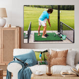 Golf Swing Photo I - Golf Canvas Wall Art