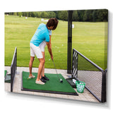 Golf Swing Photo I - Golf Canvas Wall Art