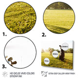 Golf Swing Harmony I - Golf Canvas Wall Art
