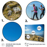Trails Hiking Photo I - Hiking Canvas Wall Art
