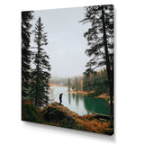 Lake Trails Harmony - Hiking Canvas Wall Art