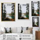 Lake Trails Harmony - Hiking Canvas Wall Art