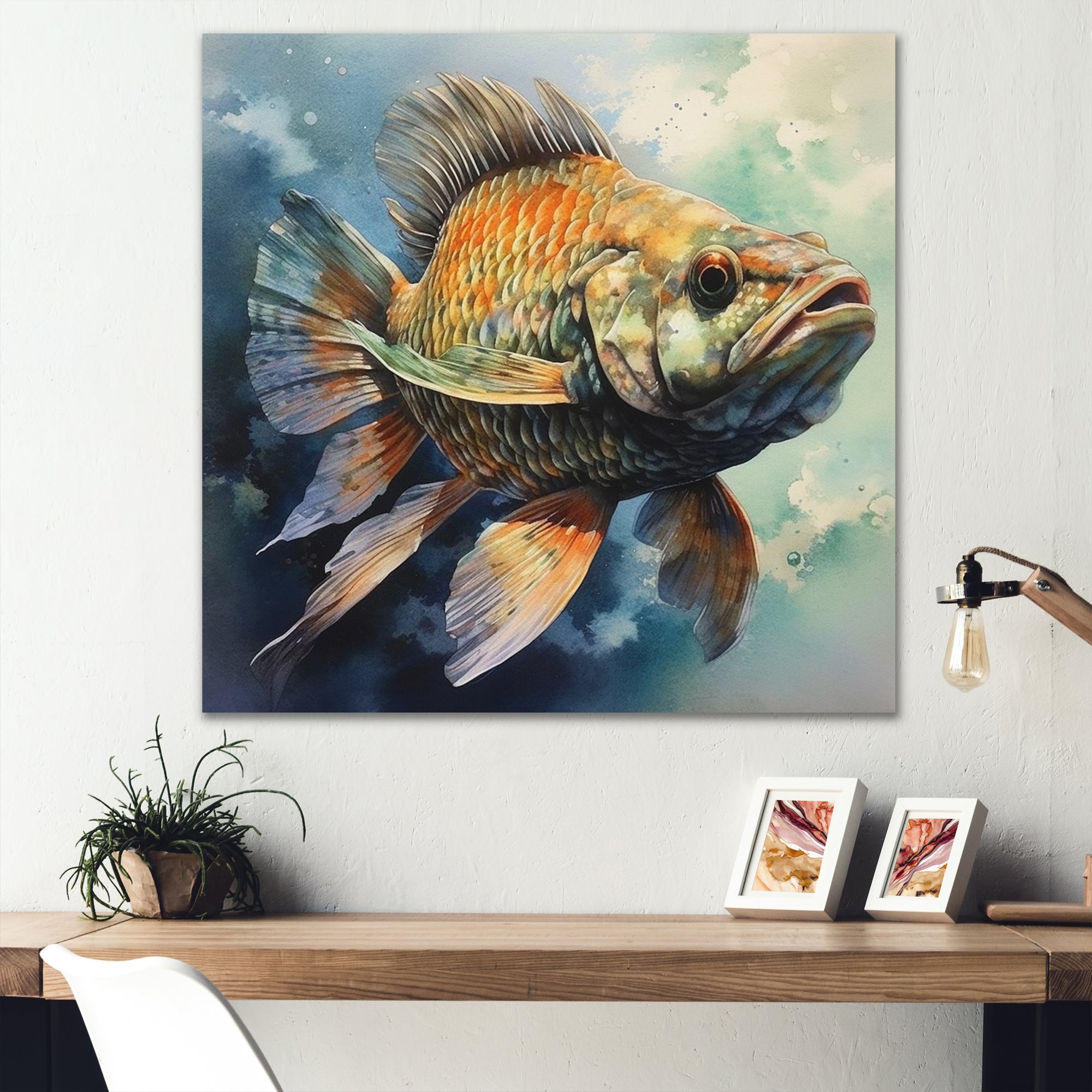 Fishing Nautical Escapes I - Hunting & Fishing Canvas Wall Art