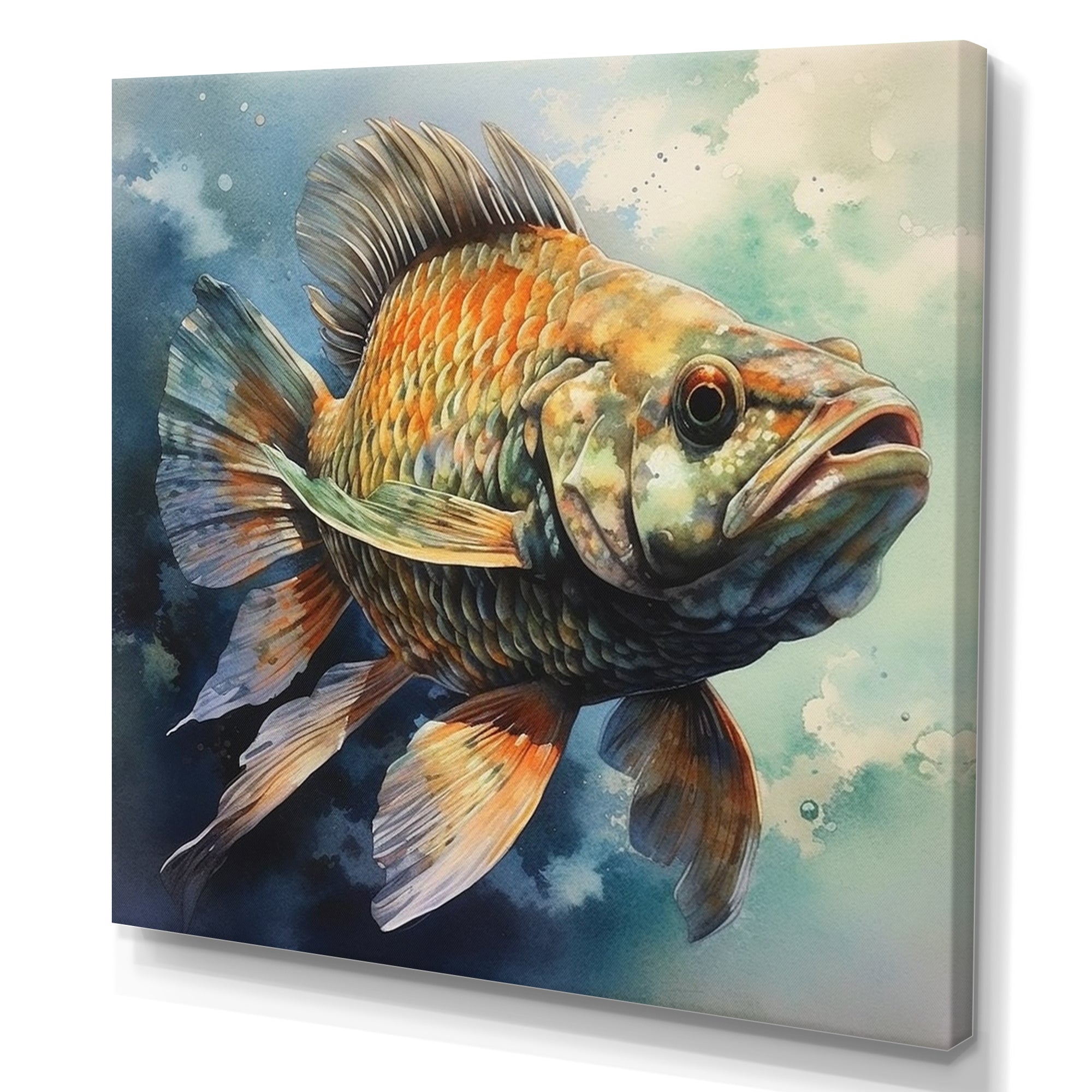 Fishing Nautical Escapes I - Hunting & Fishing Canvas Wall Art