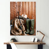 Ready For Fishing - Hunting & Fishing Canvas Wall Art