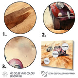 Vintage Classic AR Speedway Rush - Racing Canvas Wall Art