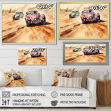 Vintage Classic AR Speedway Rush - Racing Canvas Wall Art