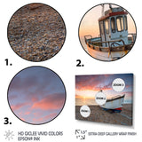 Sailing Boat Solitude Photo I - Sailing Canvas Wall Art