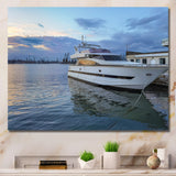 Yacht Boat Serenity Photo - Sailing Canvas Wall Art