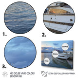 Yacht Boat Serenity Photo - Sailing Canvas Wall Art