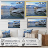 Yacht Boat Serenity Photo - Sailing Canvas Wall Art