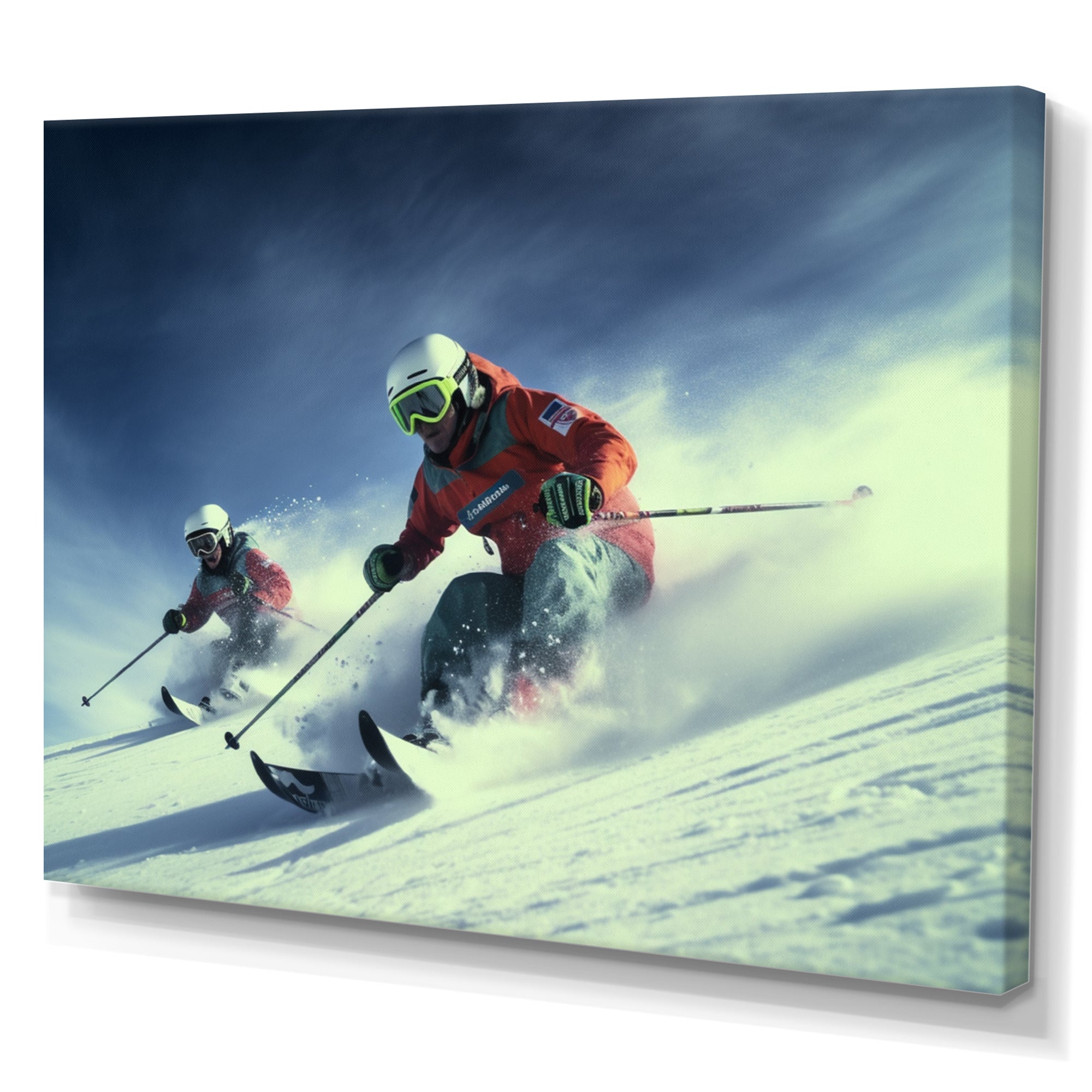 Alpine Skiing Adventures I - Skiing Canvas Wall Art