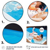 Swimming Harmony - Swimming Canvas Wall Art